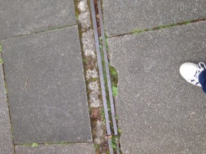 Gap in Paving Slabs